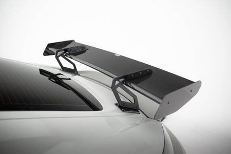 Carbon Spoiler With Upper Swan Mounting V.2 + LED suitable for Porsche 718 Cayman 982c