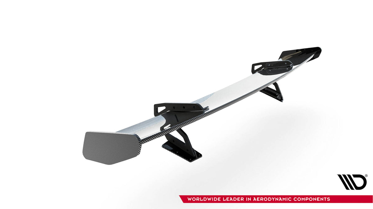 Carbon Spoiler With Upper Swan Mounting  V.2 suitable for Porsche 718 Cayman 982c