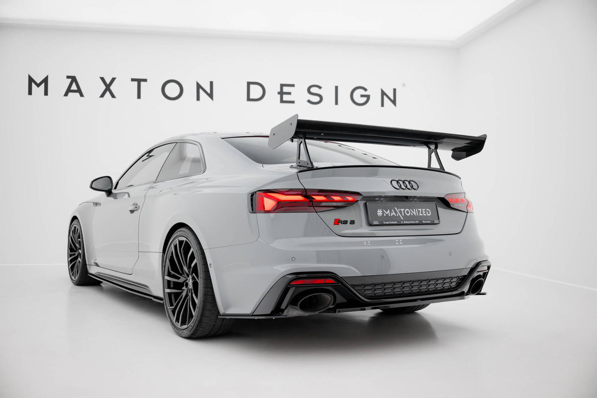 Carbon Spoiler With Upper Swan Mounting  suitable for Audi A5 / A5 S-Line / S5 / RS5 Coupe F5 / F5 Facelift