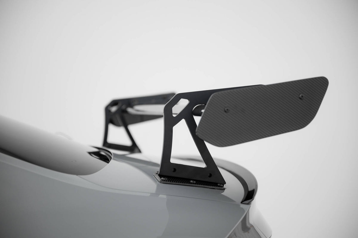 Carbon Spoiler With Upper Swan Mounting  suitable for Audi A5 / A5 S-Line / S5 / RS5 Coupe F5 / F5 Facelift