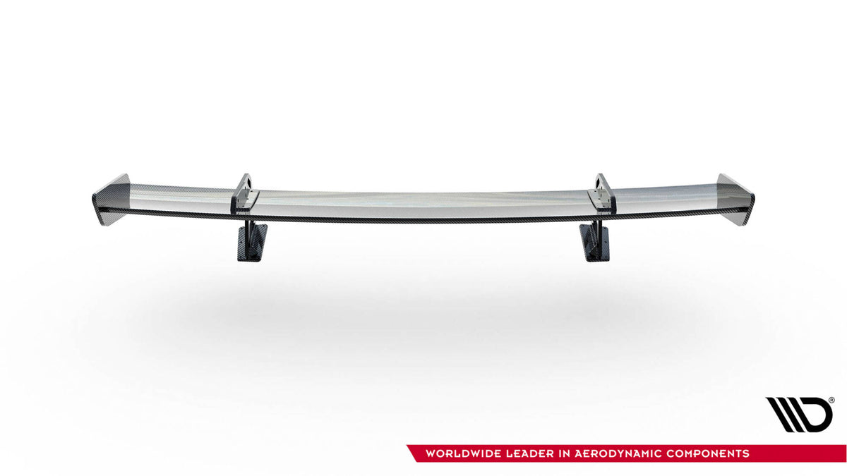 Carbon Spoiler With Upper Swan Mounting  suitable for Audi A5 / A5 S-Line / S5 / RS5 Coupe F5 / F5 Facelift