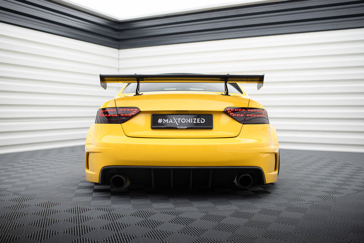 Carbon Spoiler With Upper Swan Mounting  suitable for Audi A5 Coupe 8T