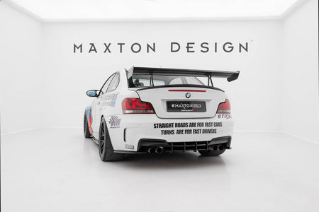 Carbon Spoiler With Upper Swan Mounting  suitable for BMW 1 M E82