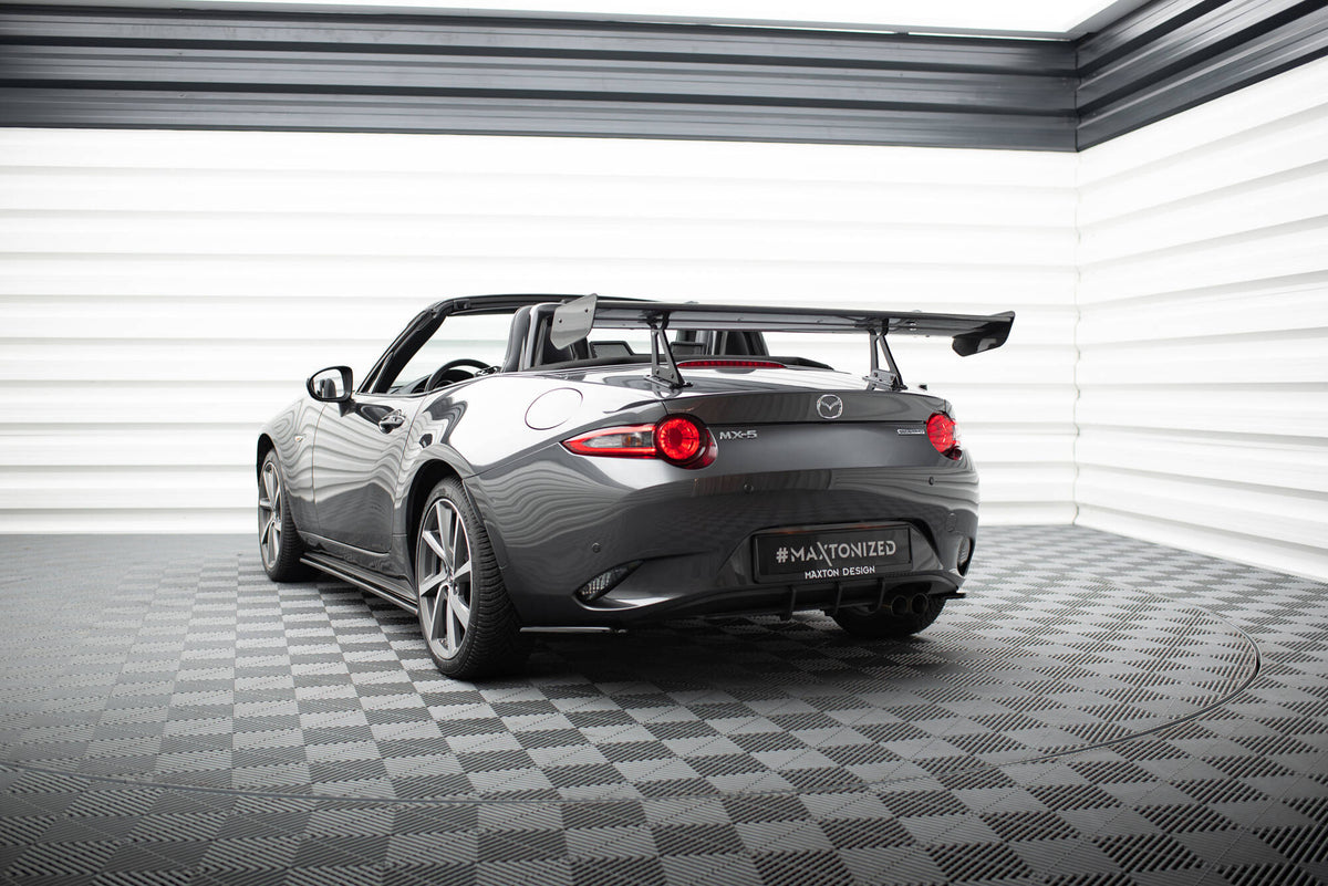 Carbon Spoiler With Upper Swan Mounting  suitable for Mazda MX-5 ND (Mk4)