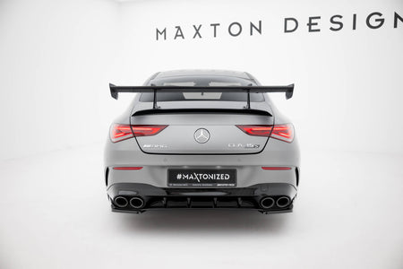 Carbon Spoiler With Upper Swan Mounting  suitable for Mercedes-Benz CLA Coupe C118 / C118 Facelift
