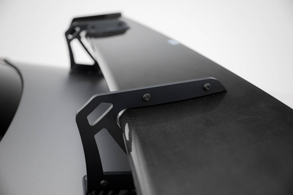 Carbon Spoiler With Upper Swan Mounting  suitable for Mercedes-Benz CLA Coupe C118 / C118 Facelift