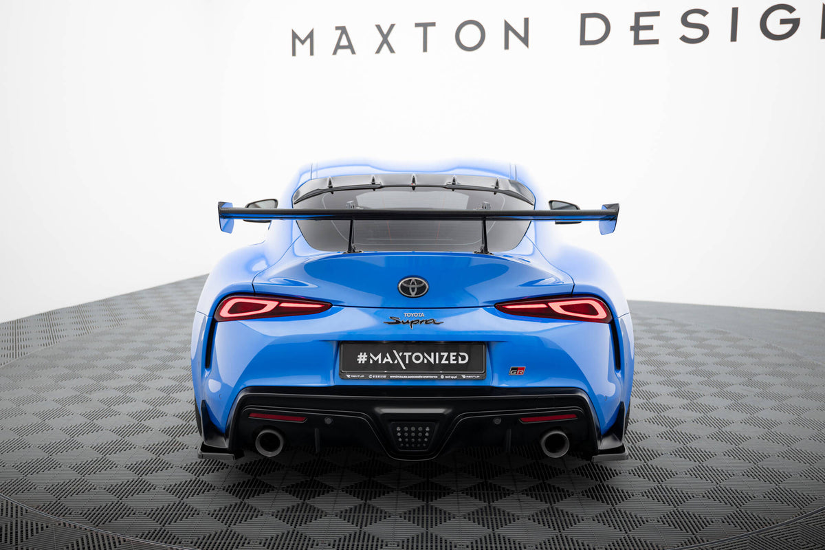 Carbon Spoiler With Upper Swan Mounting  suitable for Toyota Supra Mk5