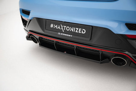 Central Rear Splitter for suitable for Hyundai Veloster N Mk2