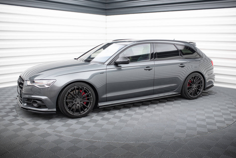 Dokładki Progów suitable for Audi S6 / A6 S-Line / A6 C7 FL