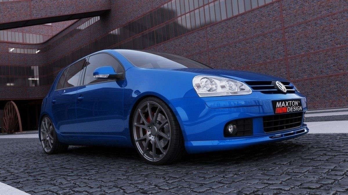 FRONT BUMPER SPOILER suitable for VW GOLF V VOTEX LOOK