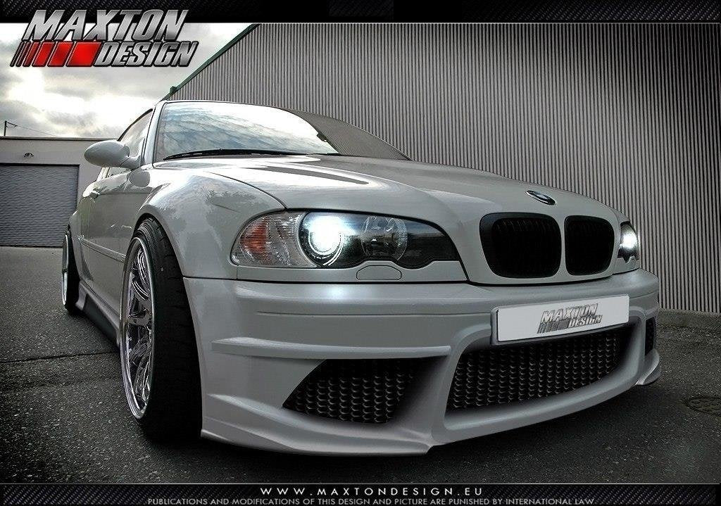 FRONT BUMPER suitable for BMW 3 E46 - 4 DOOR SALOON < GENERATION V >