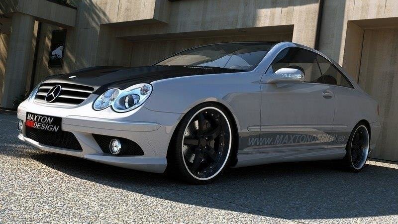 FRONT BUMPER suitable for Mercedes CLK W209 AMG LOOK