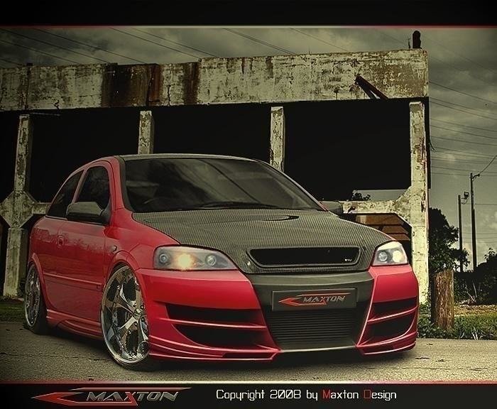 FRONT BUMPER suitable for Opel ASTRA G < INFERNO >