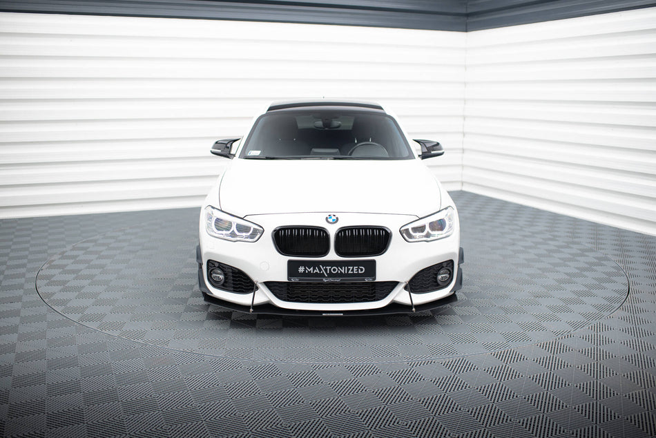 FRONT RACING SPLITTER V.1 suitable for BMW 1 F20/F21 M-Power FACELIFT