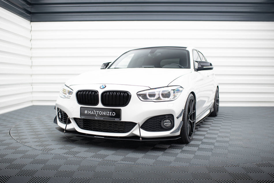 FRONT RACING SPLITTER V.1 suitable for BMW 1 F20/F21 M-Power FACELIFT