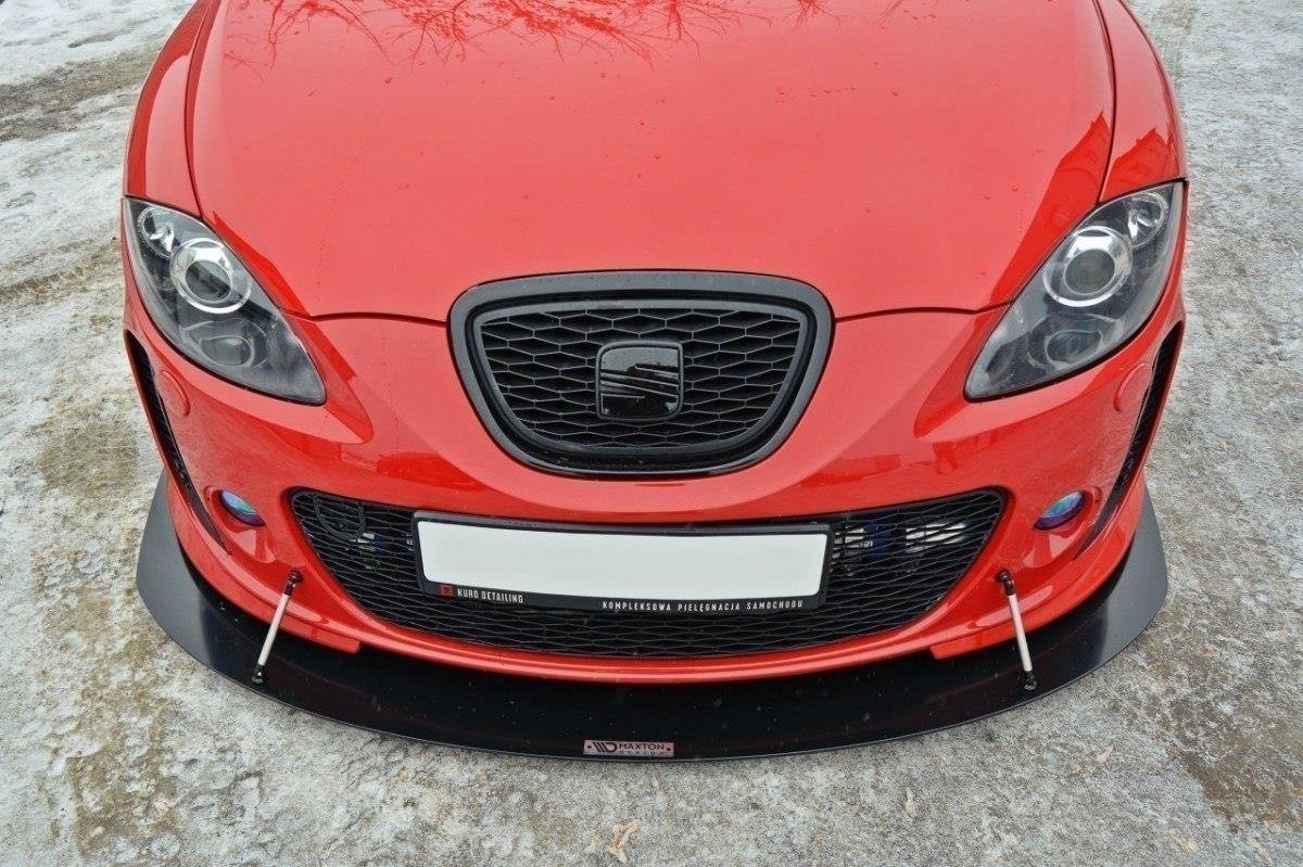 FRONT RACING SPLITTER V.1 suitable for Seat LEON MK2 MS DESIGN