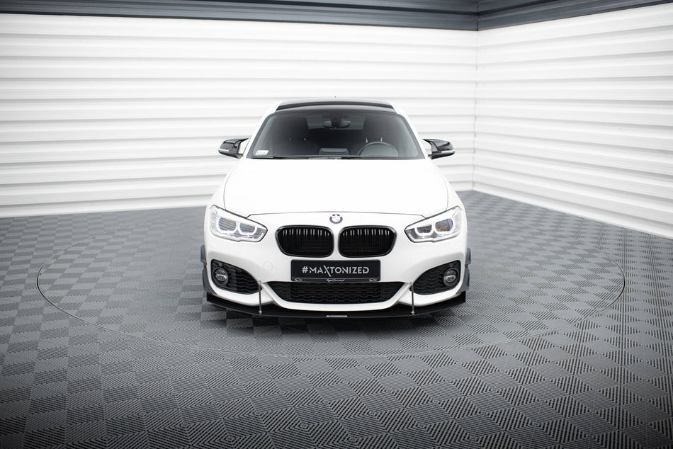 FRONT RACING SPLITTER V.2 suitable for BMW 1 F20/F21 M-Power FACELIFT