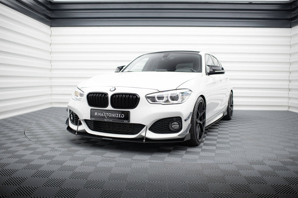 FRONT RACING SPLITTER V.2 suitable for BMW 1 F20/F21 M-Power FACELIFT