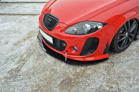FRONT RACING SPLITTER V.2 suitable for Seat LEON MK2 MS DESIGN