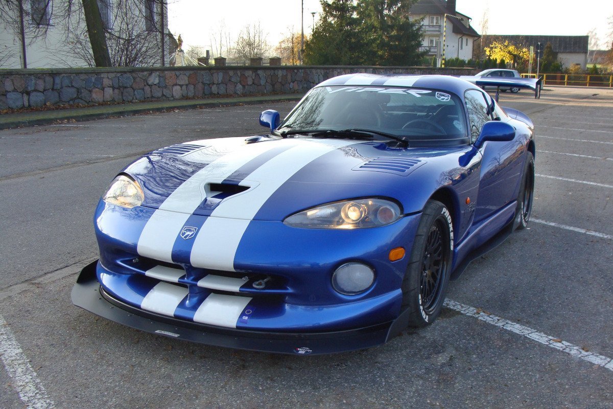 FRONT RACING SPLITTER suitable for Dodge VIPER GTS