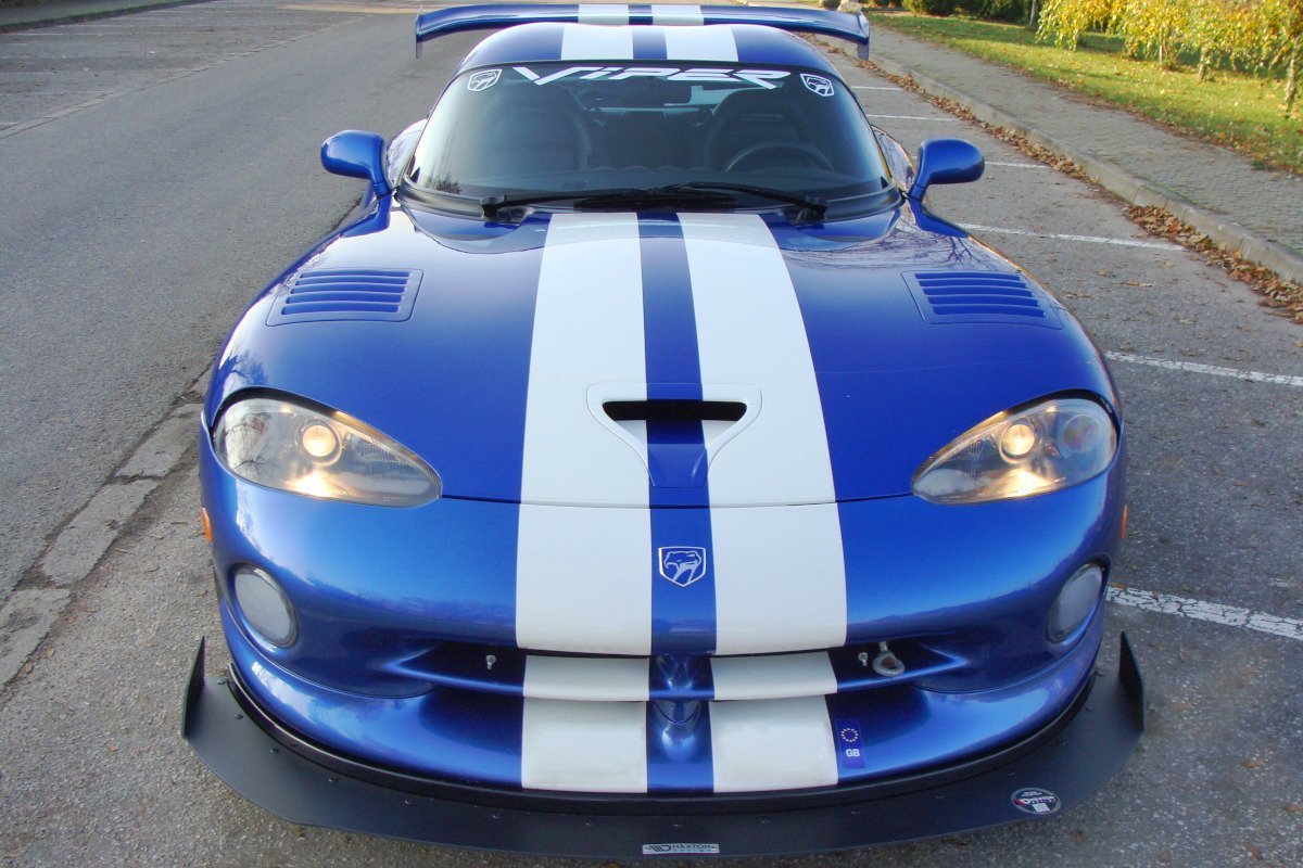 FRONT RACING SPLITTER suitable for Dodge VIPER GTS
