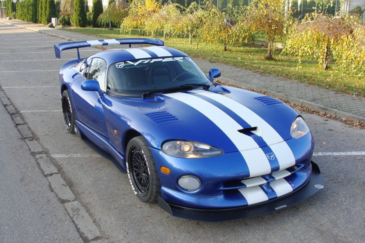 FRONT RACING SPLITTER suitable for Dodge VIPER GTS