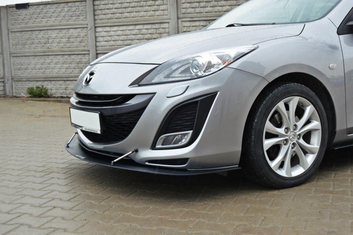 FRONT RACING SPLITTER suitable for Mazda 3 MK2 SPORT (PREFACE)