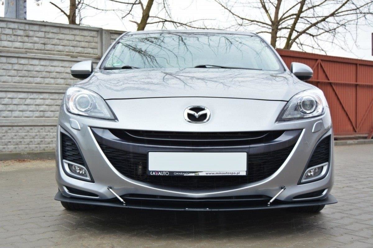 FRONT RACING SPLITTER suitable for Mazda 3 MK2 SPORT (PREFACE)