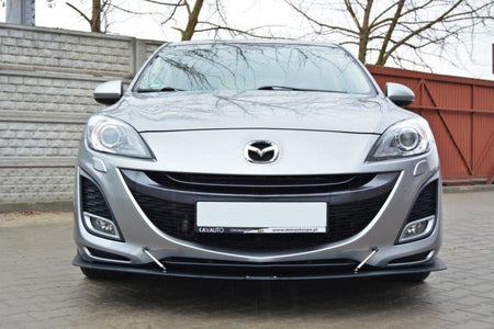 FRONT RACING SPLITTER suitable for Mazda 3 MK2 SPORT (PREFACE)