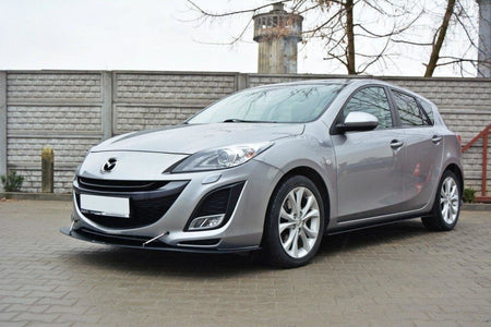 FRONT RACING SPLITTER suitable for Mazda 3 MK2 SPORT (PREFACE)