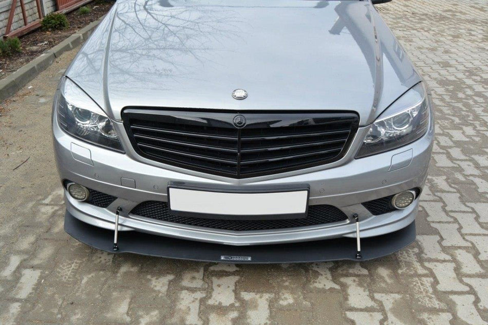 FRONT RACING SPLITTER suitable for Mercedes-Benz C Sedan / Estate AMG-Line W204 / S204