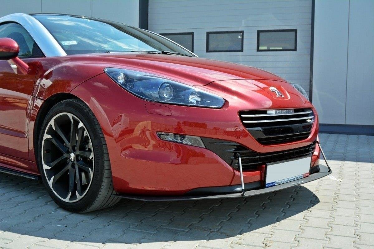 FRONT RACING SPLITTER suitable for Peugeot RCZ Facelift