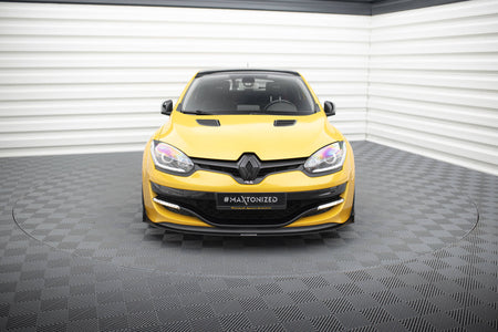 FRONT RACING SPLITTER suitable for Renault MEGANE MK3 RS