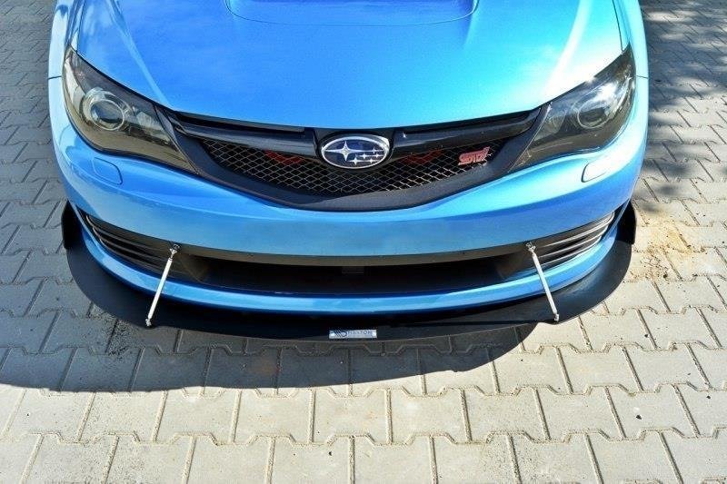 FRONT RACING SPLITTER suitable for Subaru Impreza WRX STI Mk3