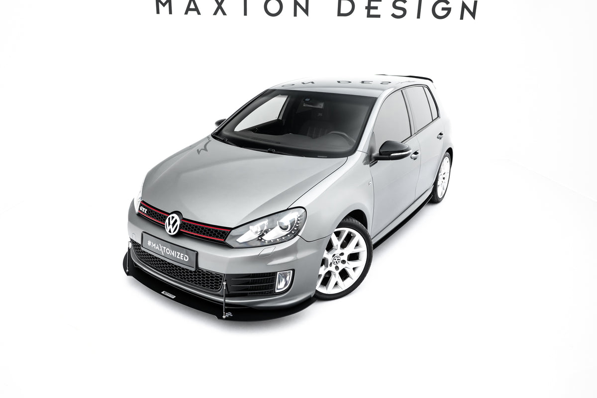 FRONT RACING SPLITTER suitable for VW GOLF MK6 GTI 35TH