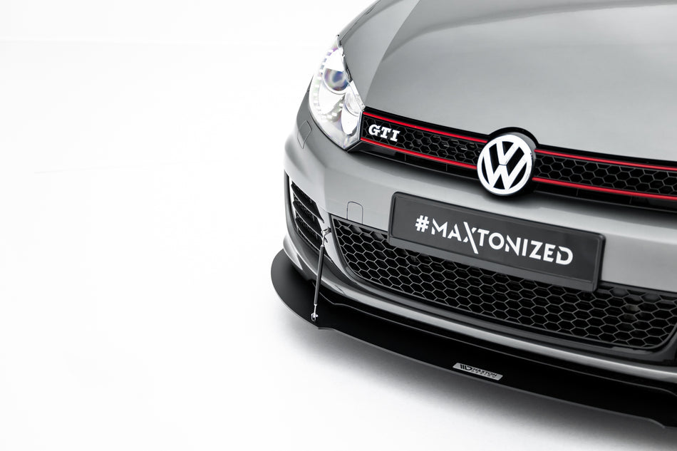 FRONT RACING SPLITTER suitable for VW GOLF MK6 GTI 35TH