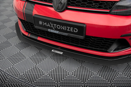 FRONT RACING SPLITTER suitable for VW GOLF VII GTI CLUBSPORT