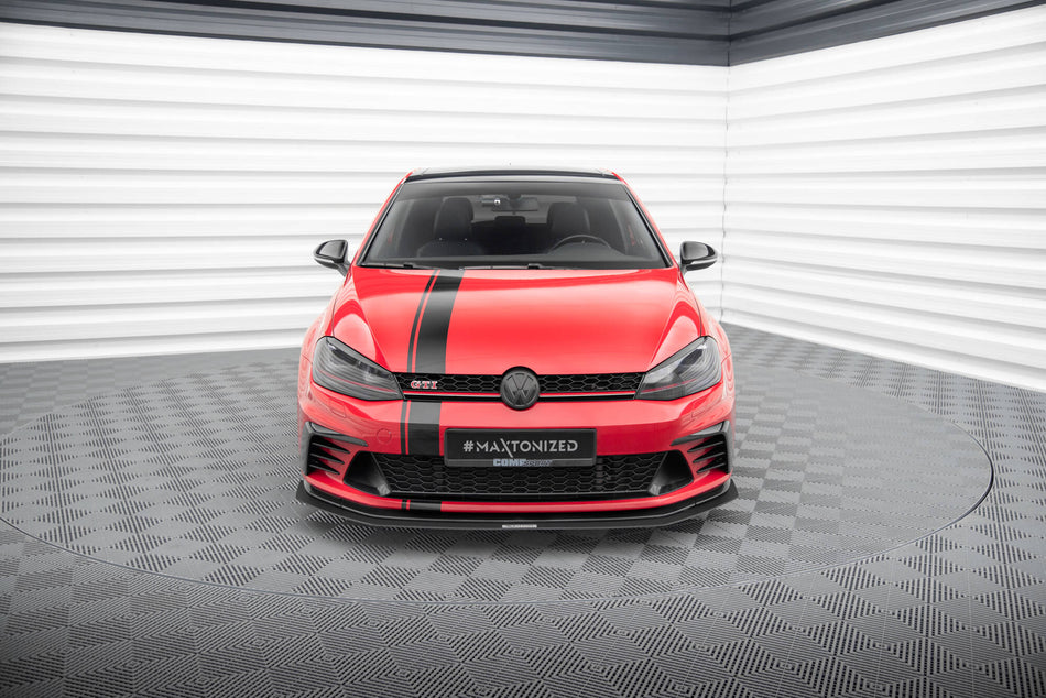 FRONT RACING SPLITTER suitable for VW GOLF VII GTI CLUBSPORT