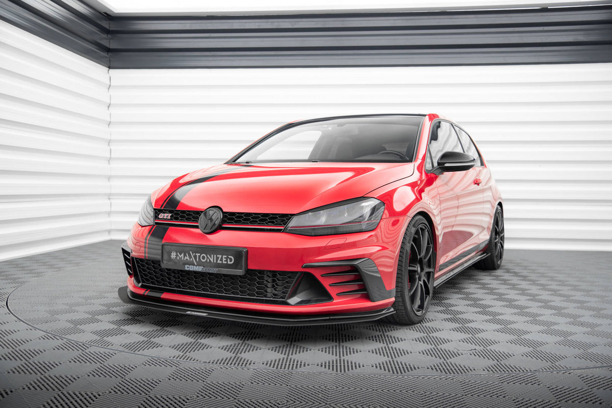 FRONT RACING SPLITTER suitable for VW GOLF VII GTI CLUBSPORT