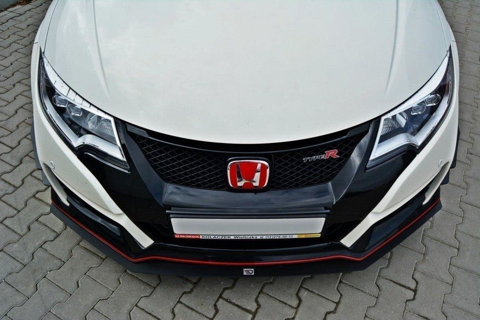 FRONT RACING SPLITTER v.1 suitable for Honda CIVIC IX TYPE R