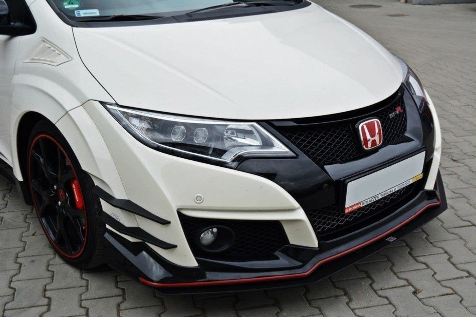 FRONT RACING SPLITTER v.1 suitable for Honda CIVIC IX TYPE R