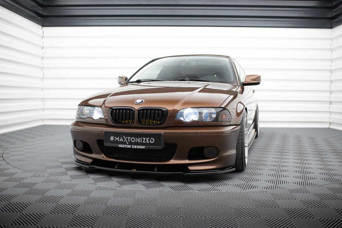 FRONT SPLITTER V.1 for suitable for BMW 3 E46 MPACK COUPE