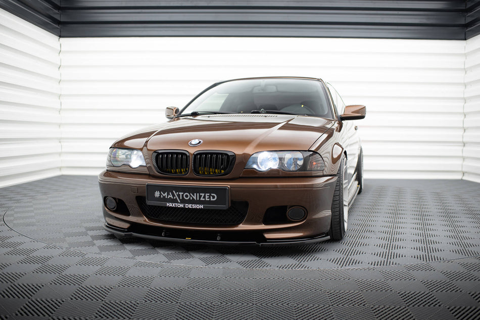 FRONT SPLITTER V.1 for suitable for BMW 3 E46 MPACK COUPE