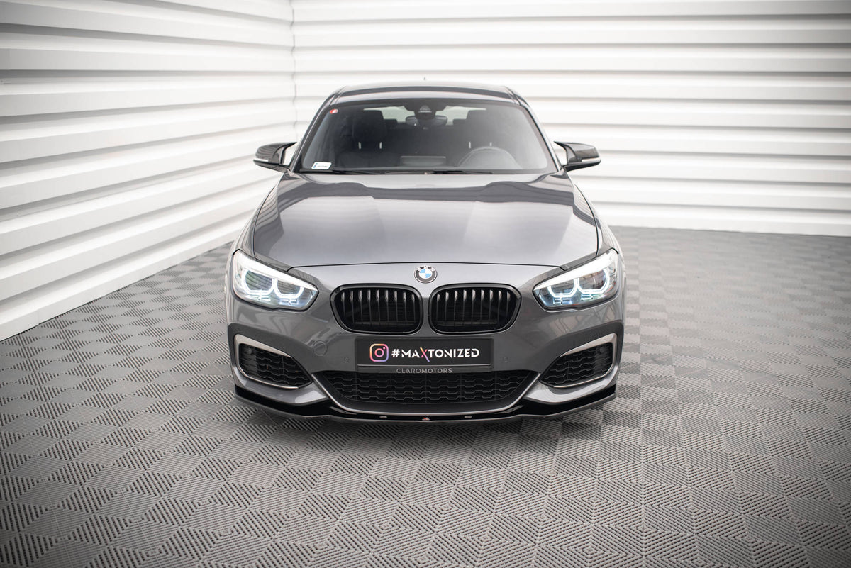 FRONT SPLITTER V.1 suitable for BMW 1 F20/F21 M-Power FACELIFT