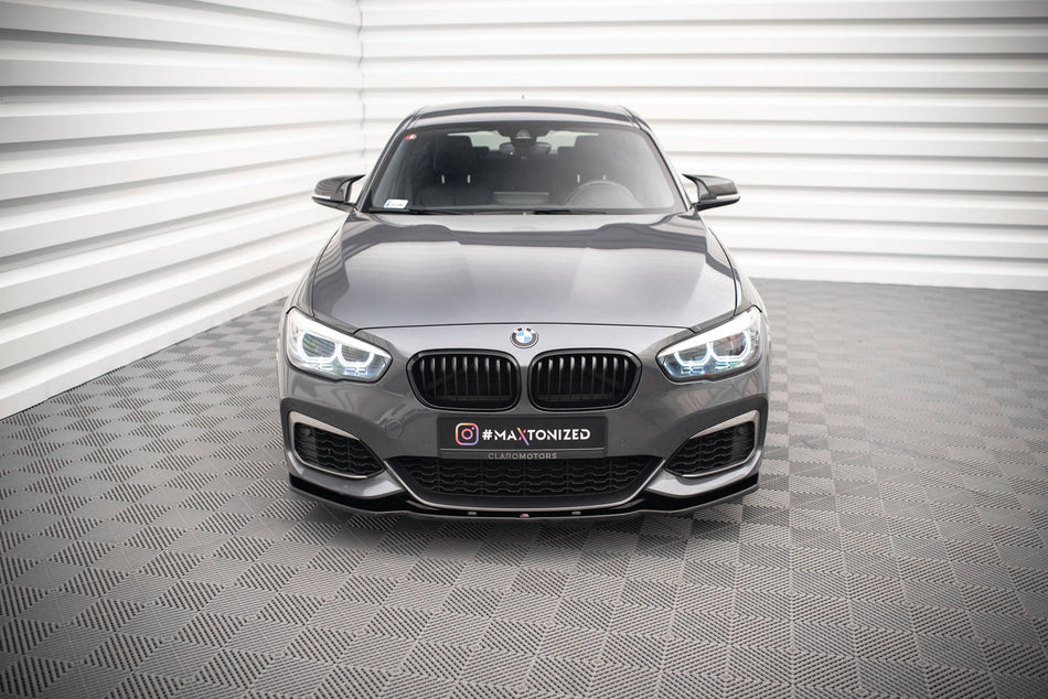 FRONT SPLITTER V.1 suitable for BMW 1 F20/F21 M-Power FACELIFT