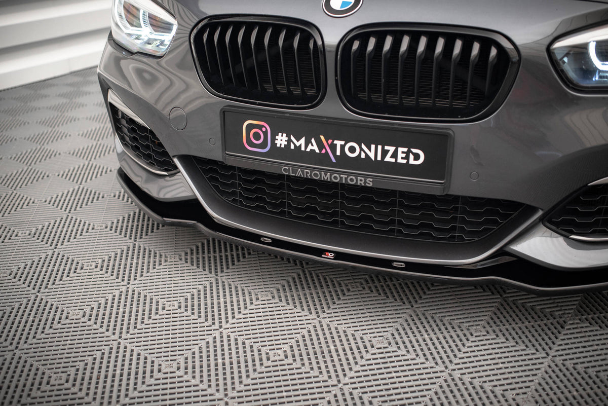 FRONT SPLITTER V.1 suitable for BMW 1 F20/F21 M-Power FACELIFT
