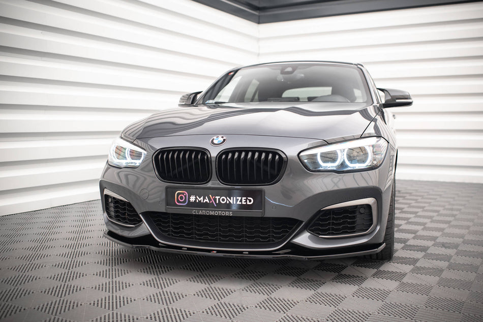 FRONT SPLITTER V.1 suitable for BMW 1 F20/F21 M-Power FACELIFT