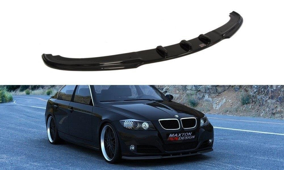 FRONT SPLITTER V.1 suitable for BMW 3 E90 / E91 (FACELIFT MODEL)