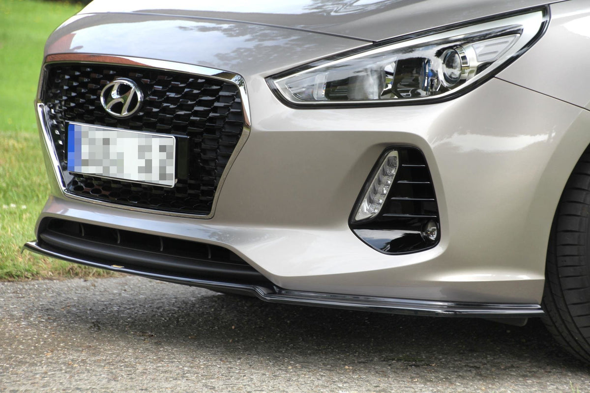 FRONT SPLITTER V.1 suitable for Hyundai I30 MK3 HATCHBACK