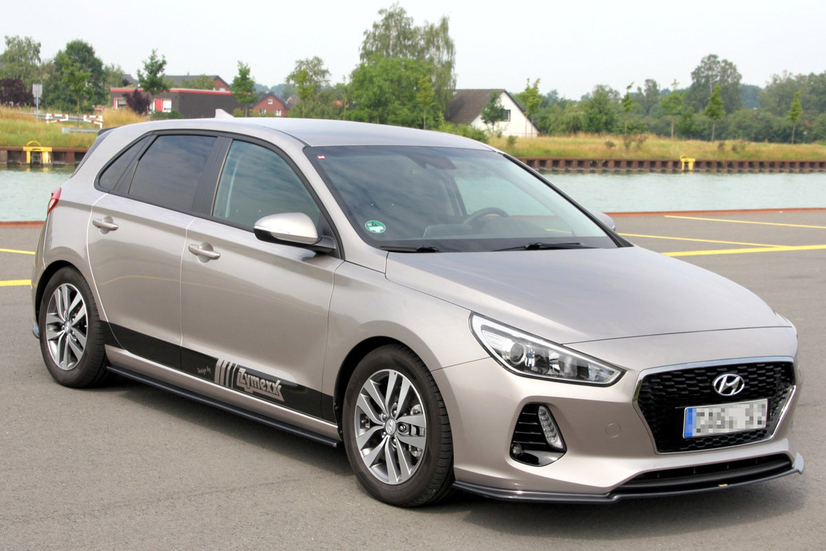 FRONT SPLITTER V.1 suitable for Hyundai I30 MK3 HATCHBACK